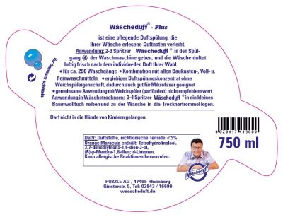 Wäscheduft Plus Orange / Maracuja XXL 750ml